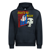 Navy thats no moon Urban Hoodie - FloraArt