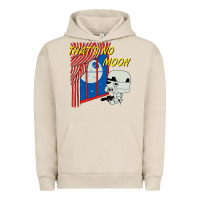 Pigment French Oak thats no moon Urban Hoodie - FloraArt