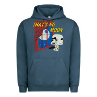 Pigment Midnight Navy thats no moon Urban Hoodie - FloraArt