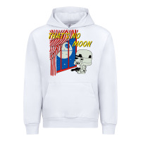 White thats no moon Urban Hoodie - FloraArt