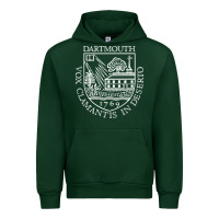 Forest Green dartmouth newspaper Urban Hoodie - FloraArt
