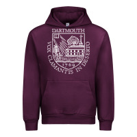 Mauve Wine dartmouth newspaper Urban Hoodie - FloraArt