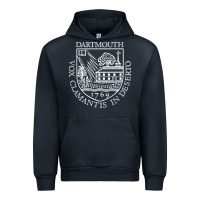 Navy dartmouth newspaper Urban Hoodie - FloraArt