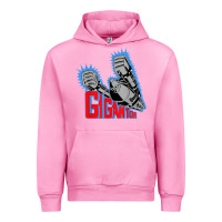 Fuchsia Pink Gigantor Essentia Urban Hoodie - FloraArt