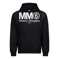 Black mm6 maison margiela Urban Hoodie - FloraArt