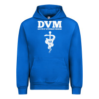 Cobalt Doctor of Veterinary Medicine DVM Veterinarian Vet Tech Urban Hoodie - FloraArt
