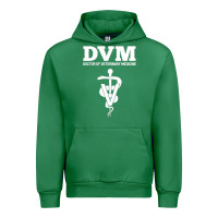 Emerald Doctor of Veterinary Medicine DVM Veterinarian Vet Tech Urban Hoodie - FloraArt