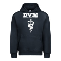 Navy Doctor of Veterinary Medicine DVM Veterinarian Vet Tech Urban Hoodie - FloraArt