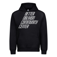 Black Better Oblivion Community Center Urban Hoodie - FloraArt