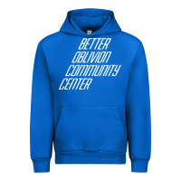 Cobalt Better Oblivion Community Center Urban Hoodie - FloraArt