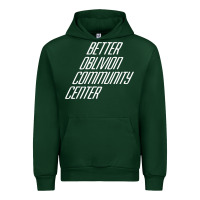 Forest Green Better Oblivion Community Center Urban Hoodie - FloraArt