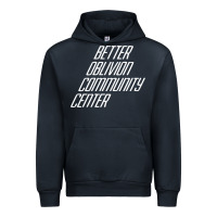 Navy Better Oblivion Community Center Urban Hoodie - FloraArt