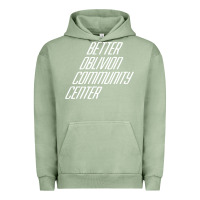 Pigment Oil Green Better Oblivion Community Center Urban Hoodie - FloraArt