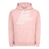 Pigment Salmon Better Oblivion Community Center Urban Hoodie - FloraArt