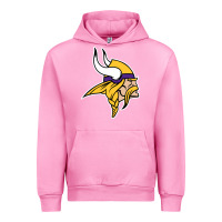 Fuchsia Pink Team Of Minnesota American Football Urban Hoodie - FloraArt
