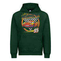 Forest Green cars lightning mcqueen Urban Hoodie - FloraArt