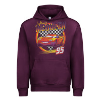 Mauve Wine cars lightning mcqueen Urban Hoodie - FloraArt