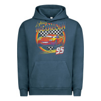 Pigment Midnight Navy cars lightning mcqueen Urban Hoodie - FloraArt