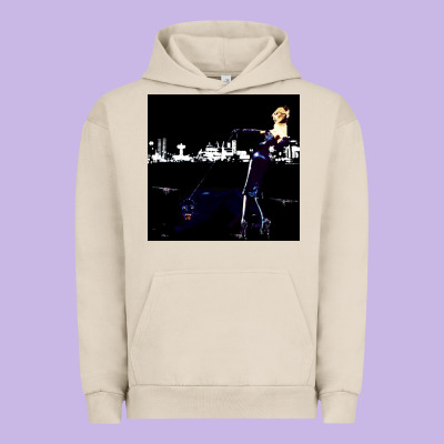 Roxy Poster Urban Hoodie Designed By Floraart