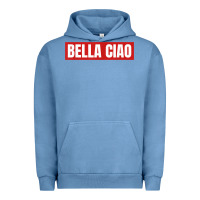 Pigment Pebble Blue bella ciao tshirt for casa song lovers  men women tshirt t shirt Urban Hoodie - FloraArt