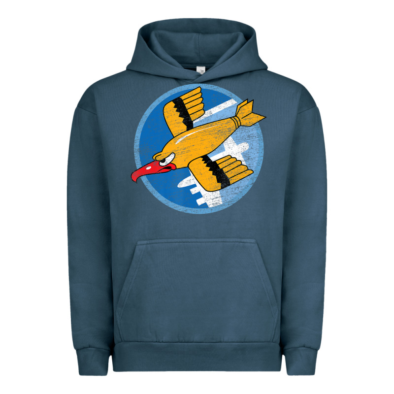 Ww2 91st Bomb Squadron Flying Fortress Soaring Bird Patch Urban Hoodie by FloraArt | Teevron