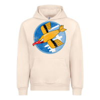 Sandshell Ww2 91St Bomb Squadron Flying Fortress Soaring Bird Patch Urban Hoodie - FloraArt