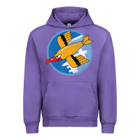 Tulip Ww2 91St Bomb Squadron Flying Fortress Soaring Bird Patch Urban Hoodie - FloraArt