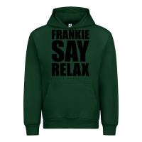 Forest Green Frankie Say Relax Essential Urban Hoodie - FloraArt