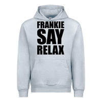 Heather Grey Frankie Say Relax Essential Urban Hoodie - FloraArt