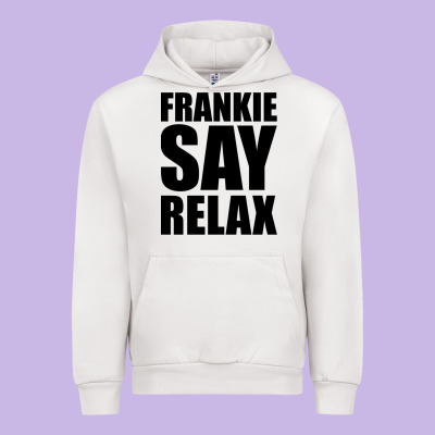 Frankie Say Relax Essential Urban Hoodie Designed By Floraart