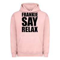 Pigment Salmon Frankie Say Relax Essential Urban Hoodie - FloraArt