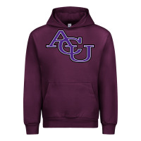Mauve Wine ACU ABILENE CHRISTIAN UNIVERSITY Urban Hoodie - FloraArt