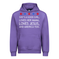 Tulip she's a good girl, she's loves her mama, loves jesus t shirt Urban Hoodie - FloraArt