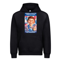 Black alfred e. neuman for president Urban Hoodie - FloraArt