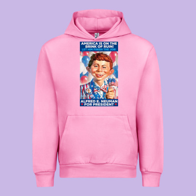 Alfred E. Neuman For President Urban Hoodie Designed By Floraart