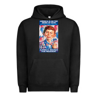 Pigment Black alfred e. neuman for president Urban Hoodie - FloraArt