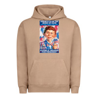 Pigment Burro alfred e. neuman for president Urban Hoodie - FloraArt