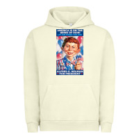 Pigment Pistachio alfred e. neuman for president Urban Hoodie - FloraArt