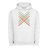 Pigment Lunar Rock retro vintage drummer tshirt 70s 80s distressed drum sticks long sleev Urban Hoodie - FloraArt