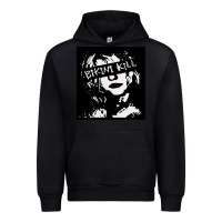 Black Vintage Bikini Kill Women Classic Urban Hoodie - FloraArt