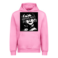 Fuchsia Pink Vintage Bikini Kill Women Classic Urban Hoodie - FloraArt