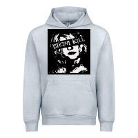 Heather Grey Vintage Bikini Kill Women Classic Urban Hoodie - FloraArt