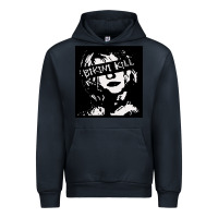 Navy Vintage Bikini Kill Women Classic Urban Hoodie - FloraArt