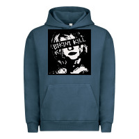 Pigment Midnight Navy Vintage Bikini Kill Women Classic Urban Hoodie - FloraArt