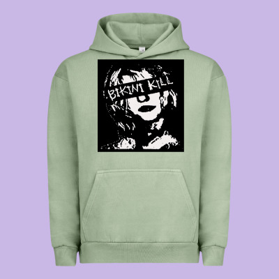 Vintage Bikini Kill Women Classic Urban Hoodie Designed By Floraart