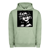Pigment Oil Green Vintage Bikini Kill Women Classic Urban Hoodie - FloraArt
