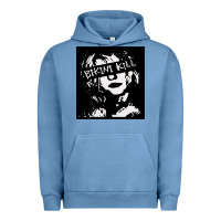 Pigment Pebble Blue Vintage Bikini Kill Women Classic Urban Hoodie - FloraArt