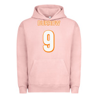Pigment Salmon Burrow Jersey Urban Hoodie - FloraArt
