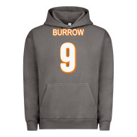 Pigment Tornado Burrow Jersey Urban Hoodie - FloraArt