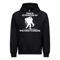 Black wounded warrior Urban Hoodie - FloraArt